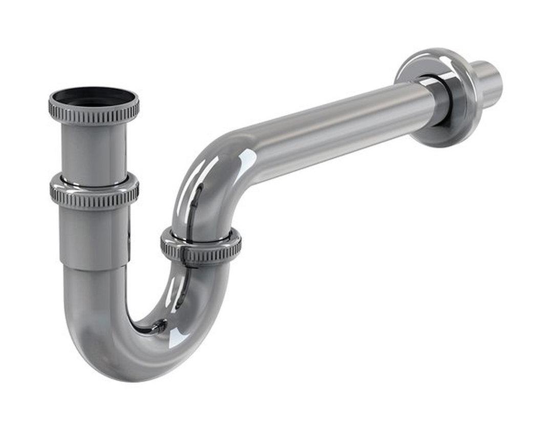 Ravak sifón de lavabo tubular cromo X01436