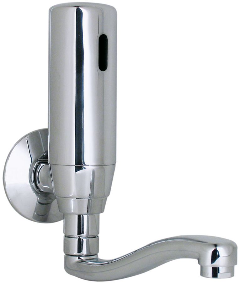 Tres Selection grifo de lavabo a pared electrónico cromo 092.171.01