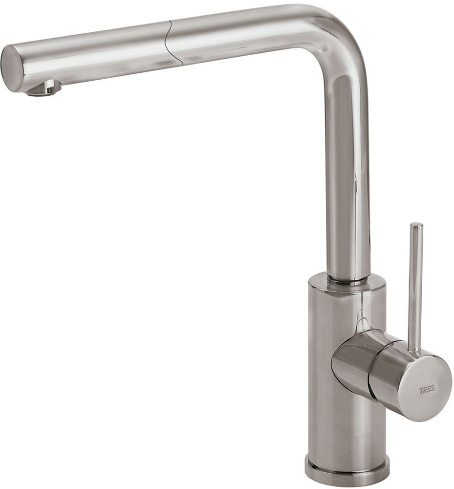 Tres Max-Tres grifo de cocina de pie acero inoxidable 5.62.437.03