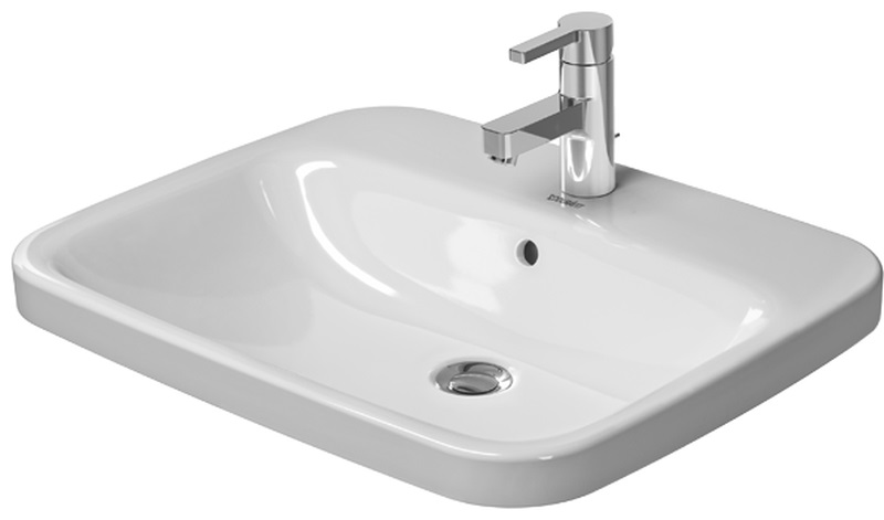 Duravit DuraStyle lavabo 61.5x49.5 cm rectangular empotrado blanco 0374620000