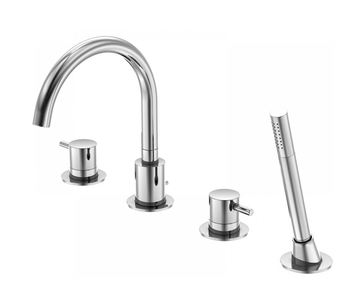 Steinberg 100 grifo de bañera y ducha en bañera cromo 1002400