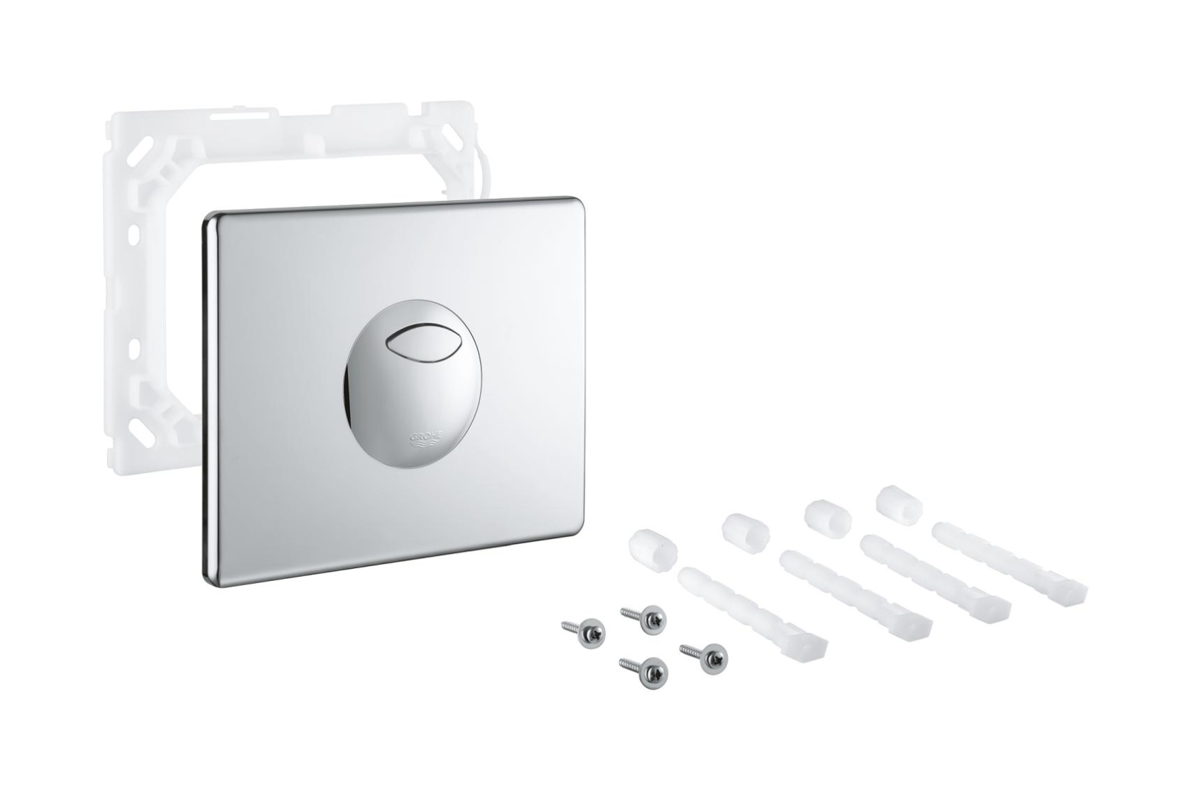 Grohe Skate botón de descarga para WC cromo brillante 42303000