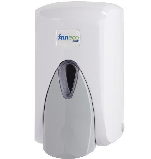 Faneco dispensador de jabón 500 ml blanco-gris S500PG-WG