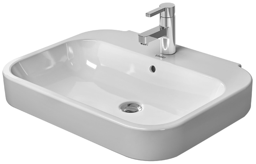 Duravit Happy D.2 lavabo 60x47.5 cm rectangular clásico blanco 2316600000