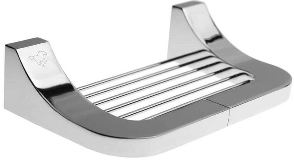 Stella Square jabonera de pared cromo 04.421