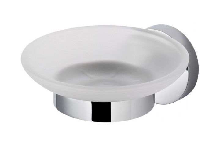 Stella Classic jabonera de pared cromo-blanco 07.420