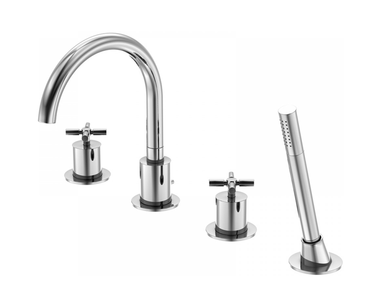 Steinberg 250 grifo de bañera y ducha en bañera cromo 2502400