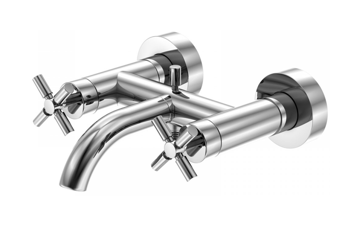 Steinberg 250 grifo de bañera y ducha a pared cromo 2501100