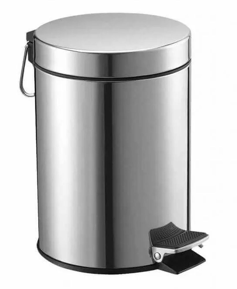 Stella Standard papelera 5 l acero 20.005