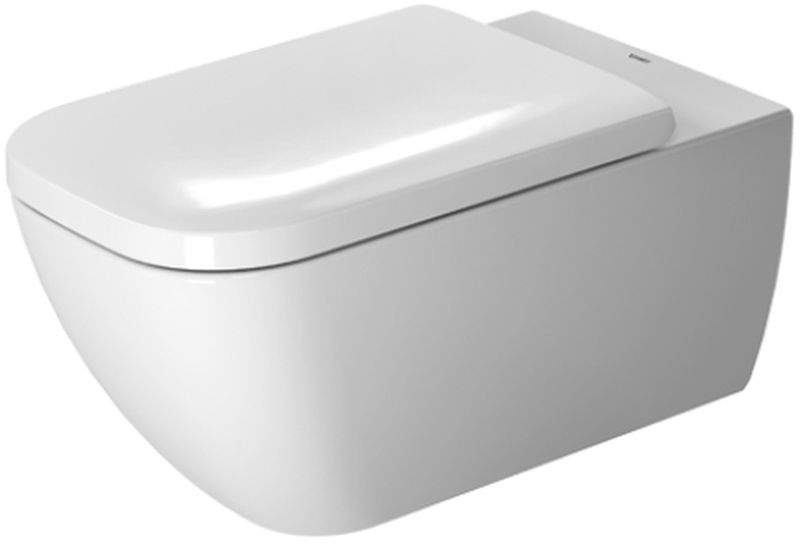 Duravit Happy D.2 taza de inodoro suspendido sin reborde blanco 2550090000
