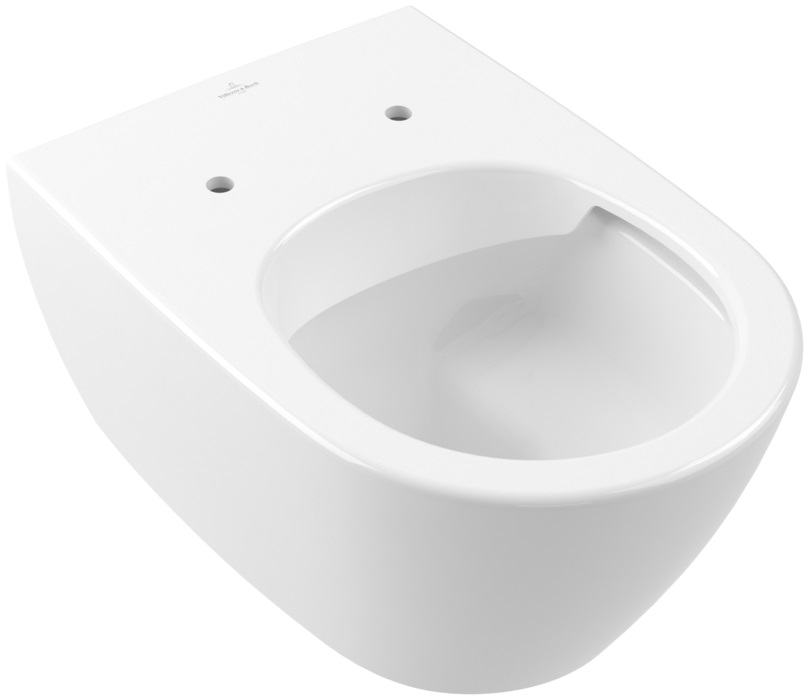 Villeroy & Boch Subway 2.0 taza de inodoro suspendido sin reborde blanco 5614R001