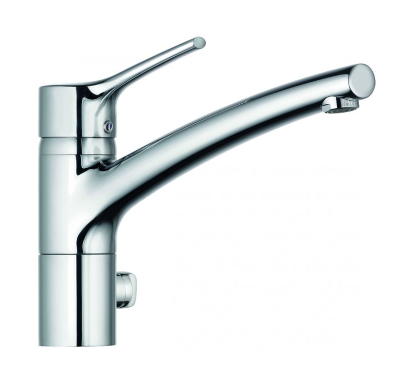 Kludi Trendo grifo de cocina de pie cromo 335770575