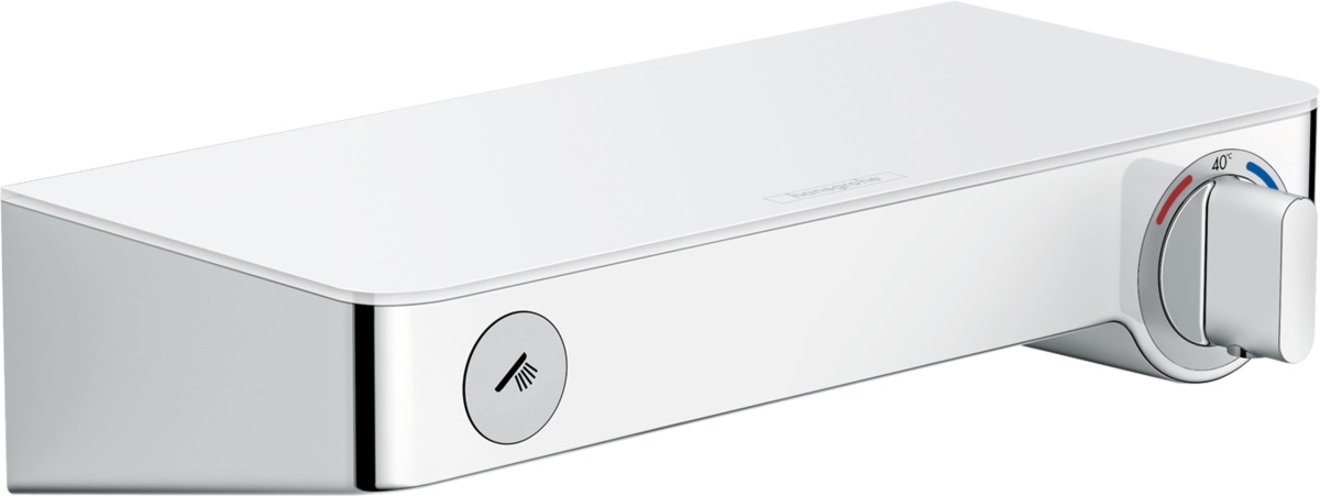 Hansgrohe ShowerSelect grifo para ducha a pared con termostato cromo-blanco 13171400