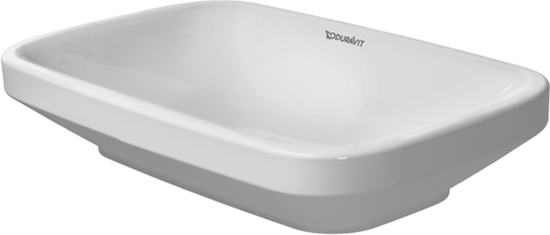 Duravit DuraStyle lavabo 60x38 cm rectangular sobre encimera blanco 0349600000