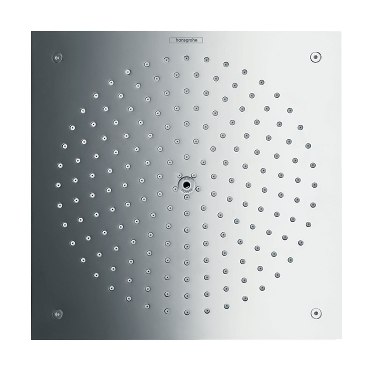 Hansgrohe Raindance ducha con efecto lluvia 26x26 cm cuadrada cromo 26472000
