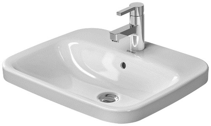 Duravit DuraStyle lavabo 56x45.5 cm rectangular empotrado blanco 0374560000