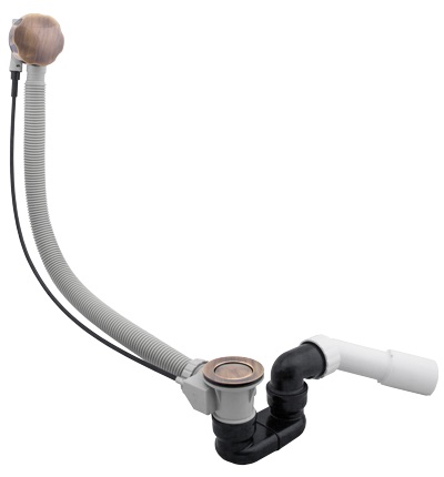 Omnires CGS sifón para bañera || TK104-1.25+64-SBR