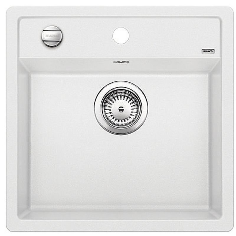 Blanco Dalago 5 fregadero de granito 51.5x51 cm blanco 518524