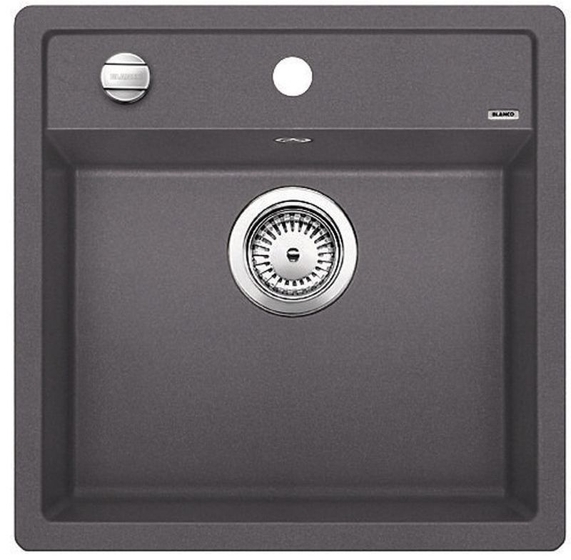 Blanco Dalago 5 fregadero de granito 51.5x51 cm gris/grafito/ónix 518848