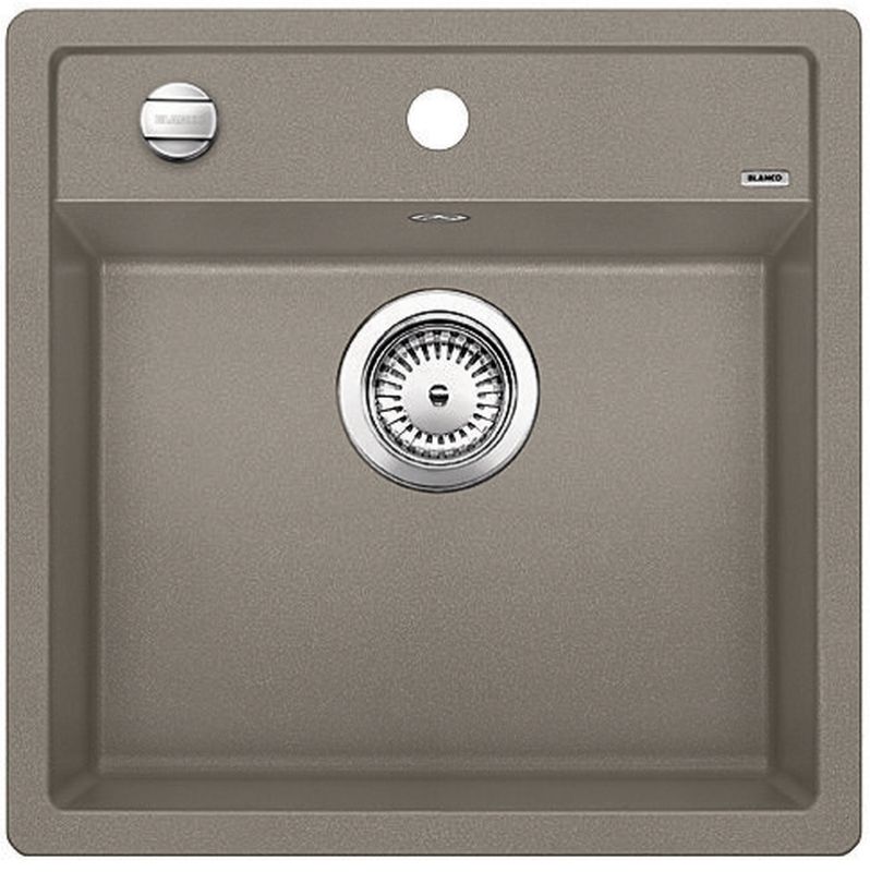 Blanco Dalago 5 fregadero de granito 51.5x51 cm marrón 518528