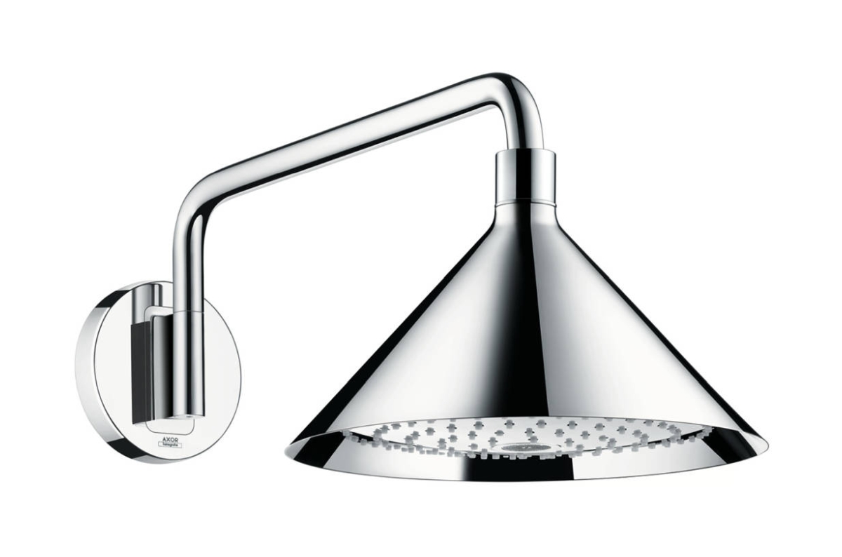 Axor Front ducha con efecto lluvia 27.9x27.9 cm cromo 26021000