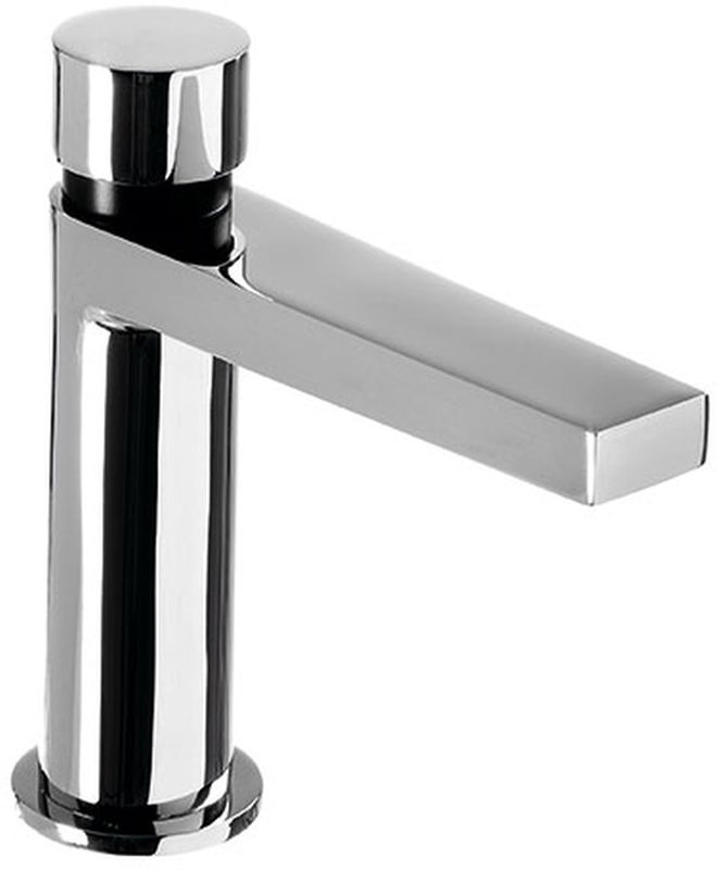 Tres Class-Tres grifo de lavabo de pie pulsador cromo 205.112.01