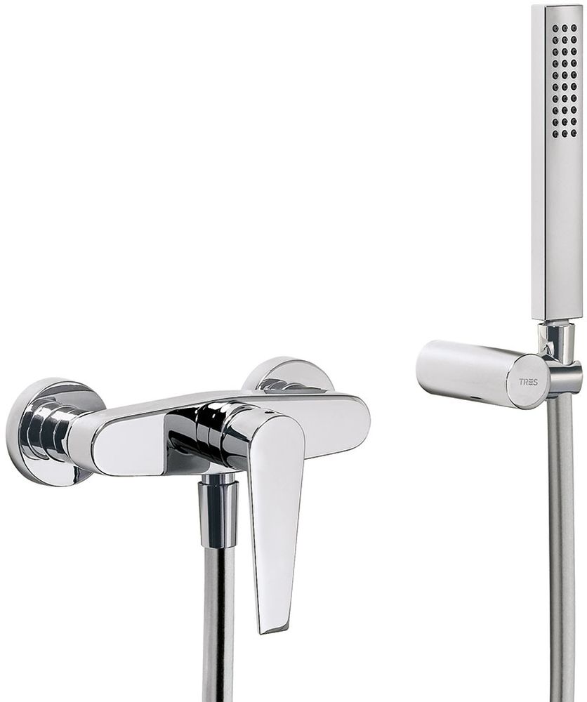 Tres Class-Tres grifo para ducha a pared cromo 205.167.01