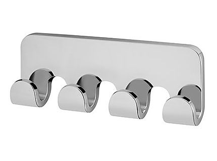BISK Natura toallero cromo 04317