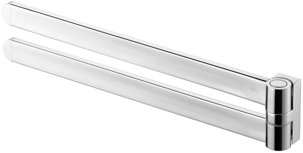 BISK Futura silver toallero cromo 02995