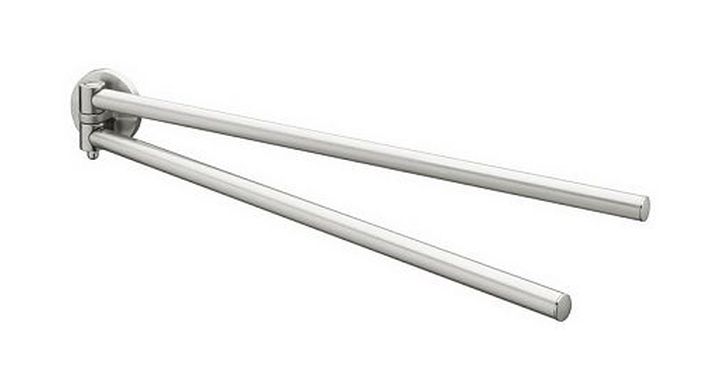 BISK Virginia toallero níquel-satinado 72126