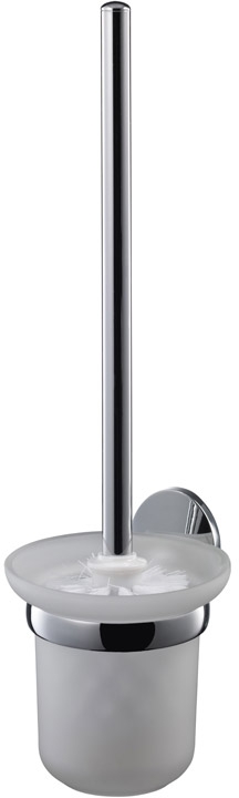 BISK Emotion escobilla de baño pegado cromo-cristal 03103