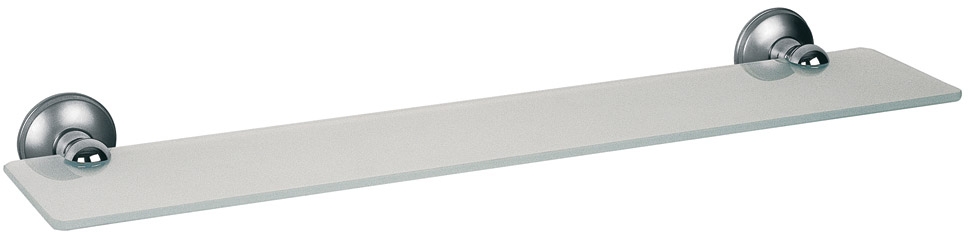BISK Dakota estante 49.5 cm blanco-cromo 71425