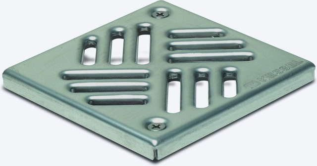 Kessel desagüe de ducha 13.8 cm acero 27155