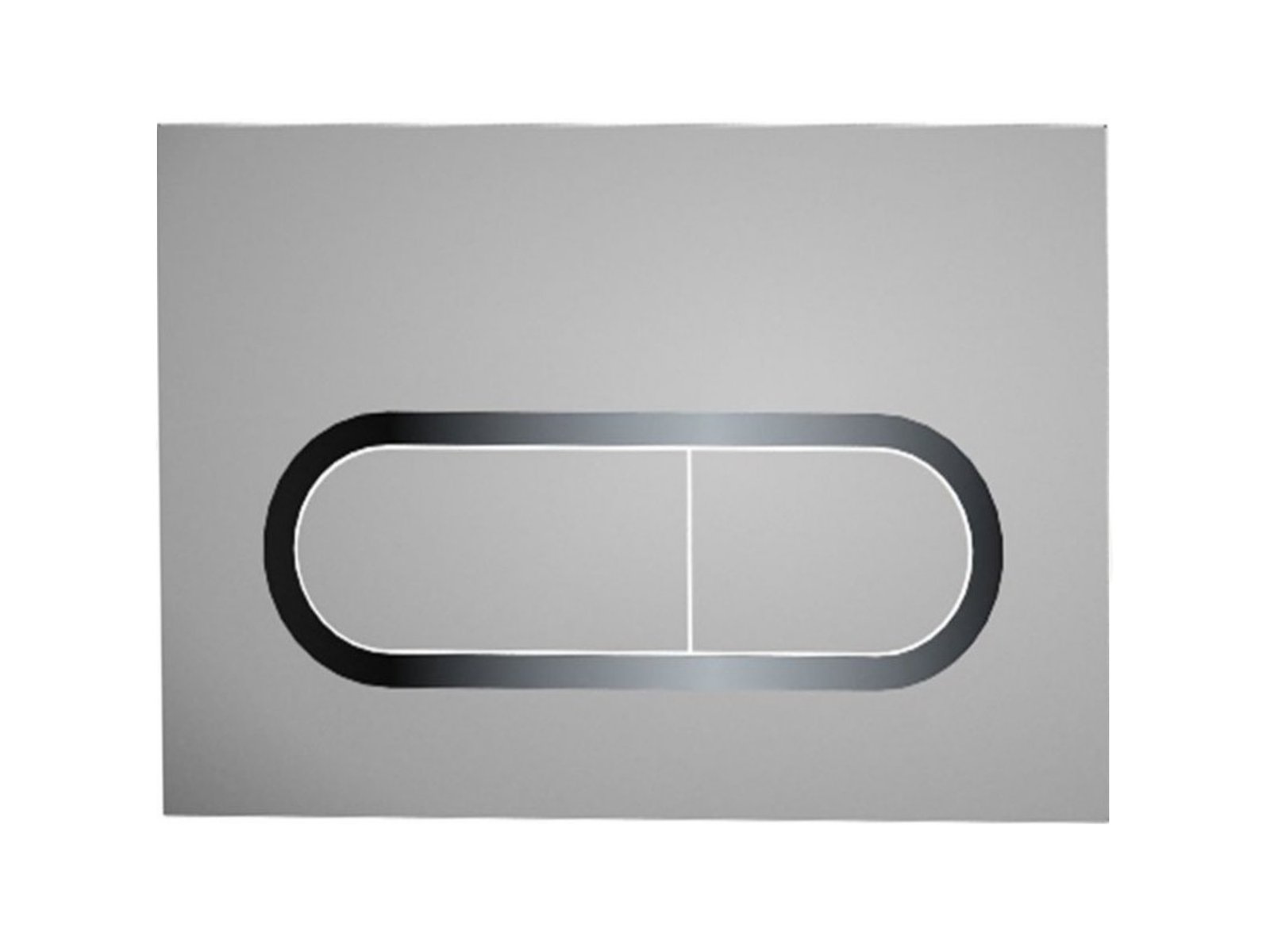 Ravak Chrome botón de descarga para WC satinado X01454