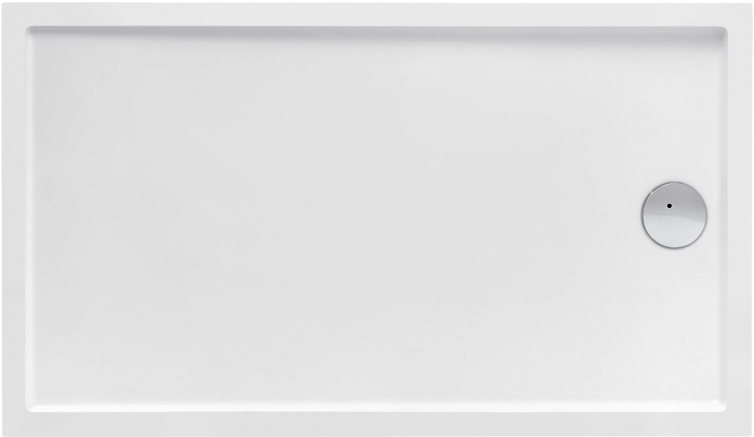 Roca Granada plato de ducha rectangular 120x80 cm blanco A276265000