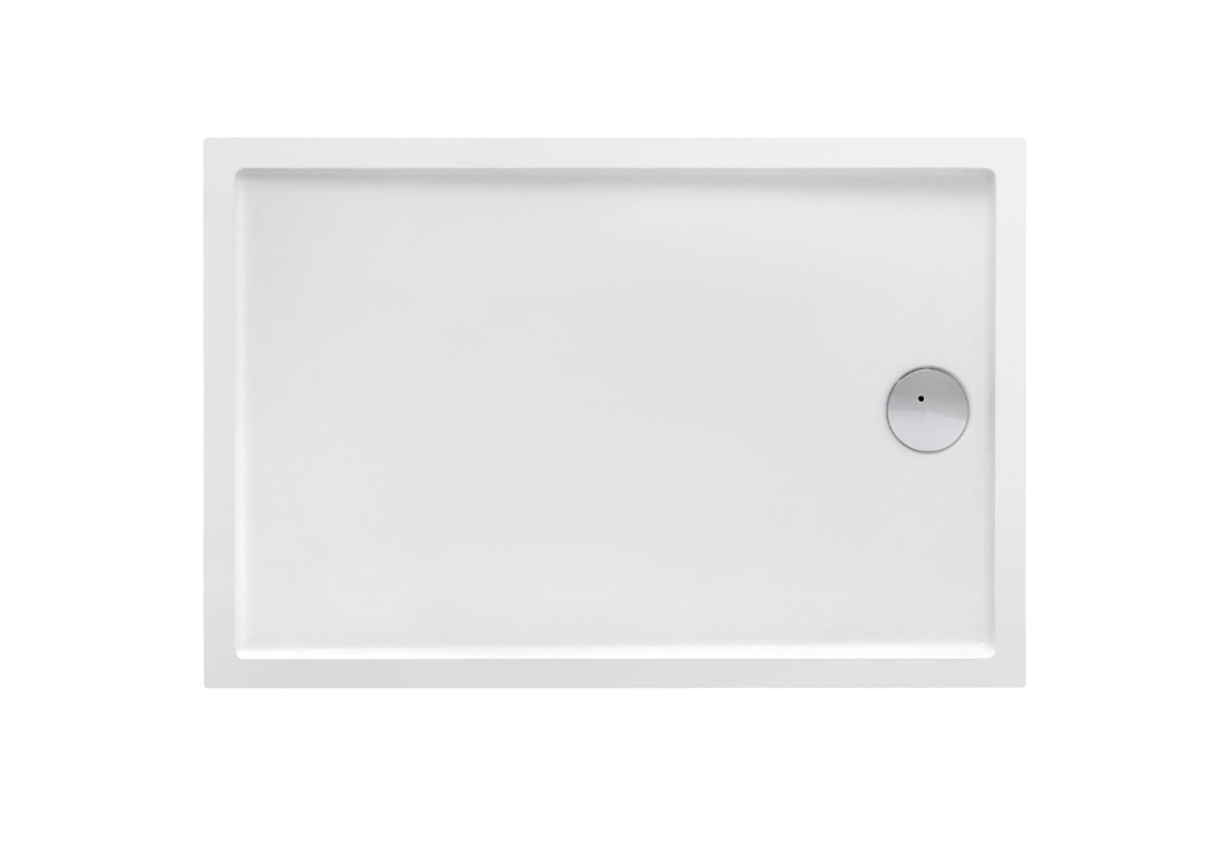 Roca Granada plato de ducha rectangular 100x80 cm blanco A276261000