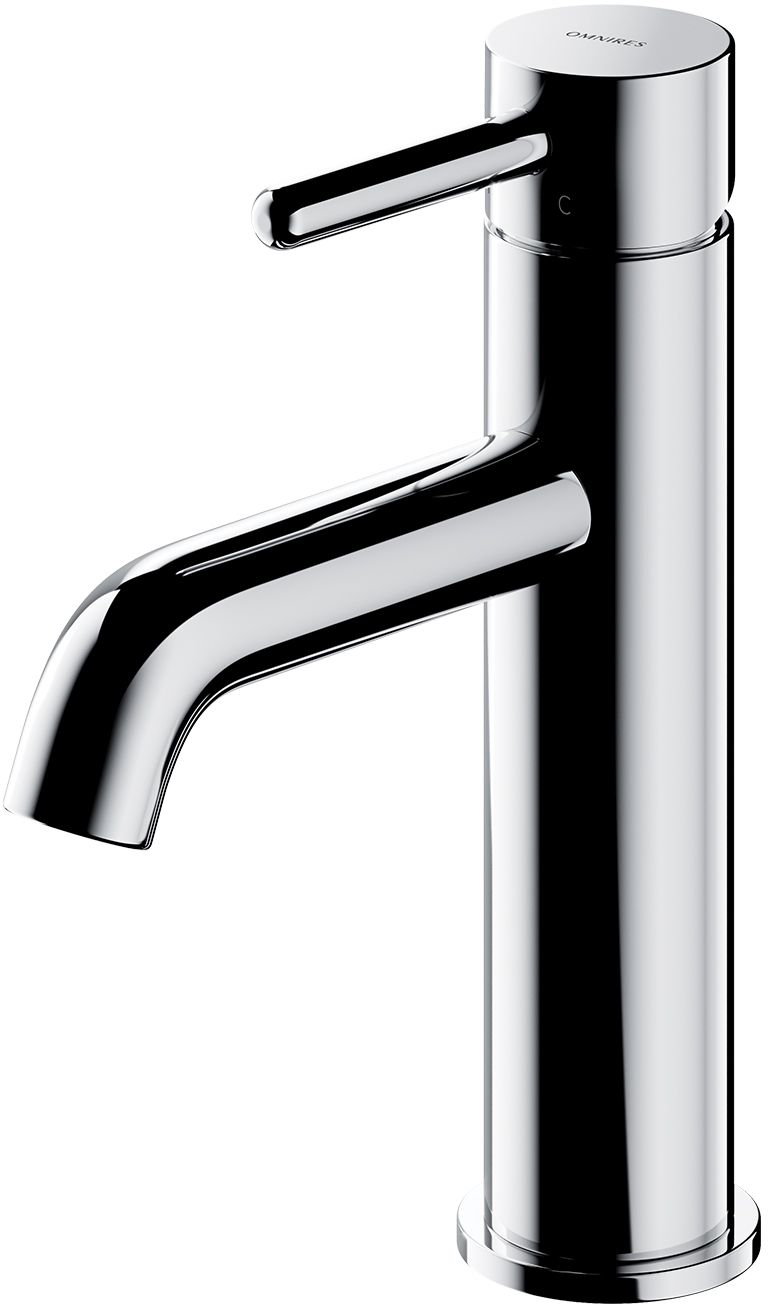 Omnires Y grifo para lavabo de pie cromo Y1213MAXCR