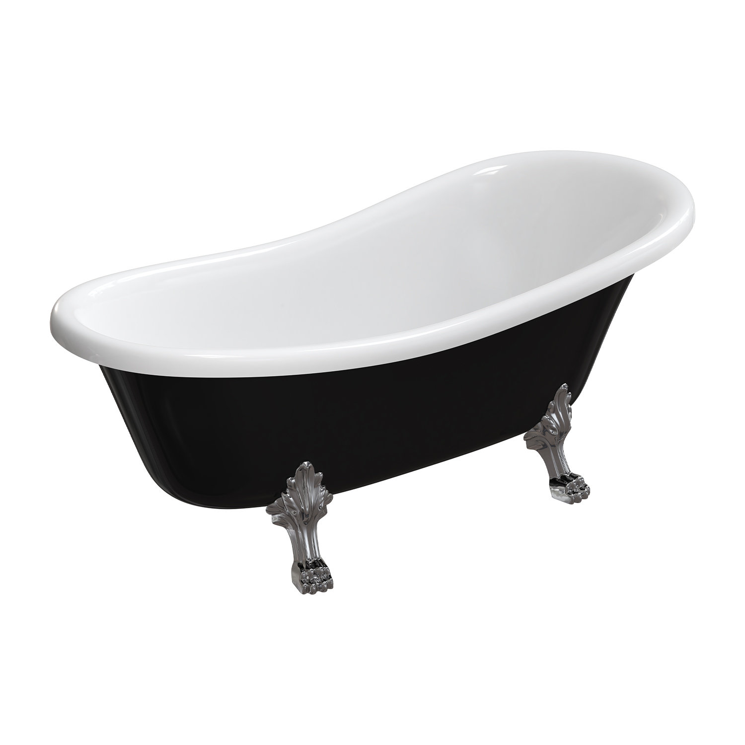 Omnires M+ bañera exenta 175x82 cm oval blanco ATENA174BCP