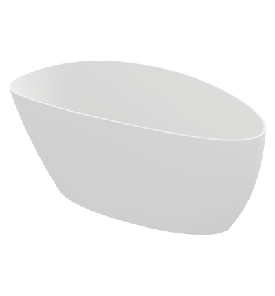 Omnires M+ bañera exenta 170x77 cm oval blanco BARCELONAXLBM