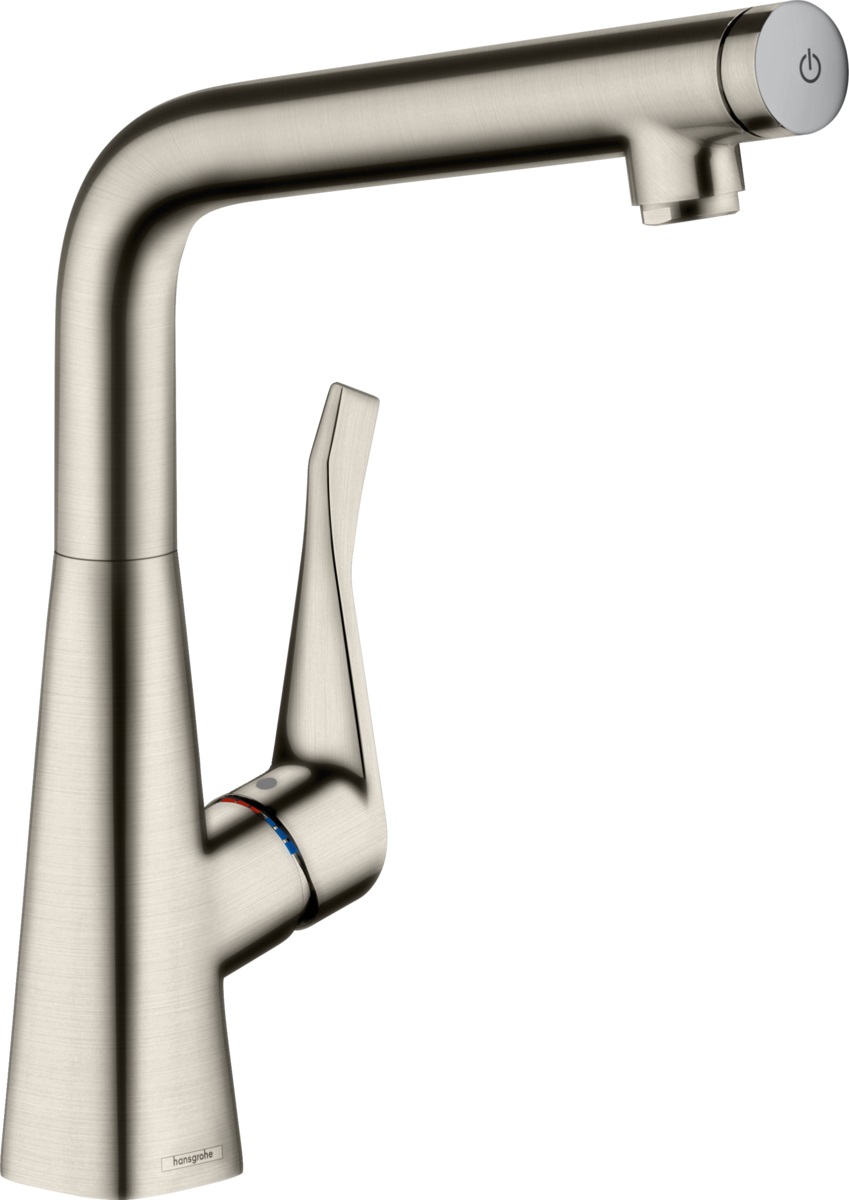 Hansgrohe Metris Select M71 grifo de cocina de pie acero inoxidable 14883800