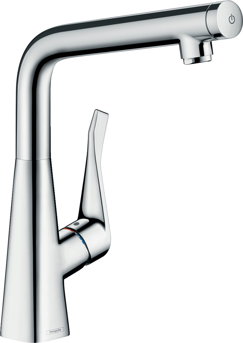 Hansgrohe Metris Select M71 grifo de cocina de pie cromo 14883000