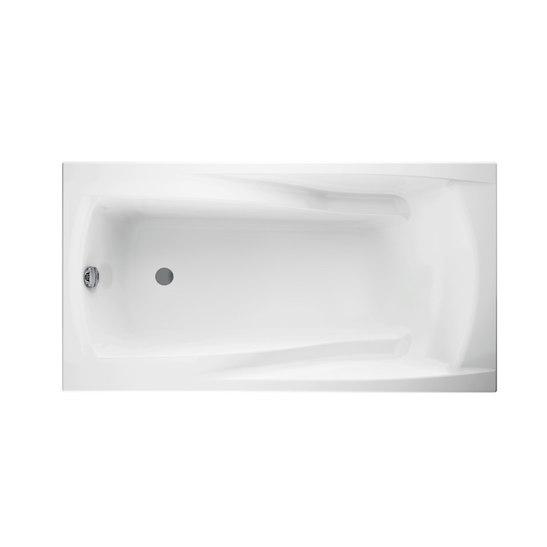 Cersanit Zen bañera rectangular 170x85 cm blanco S301-128