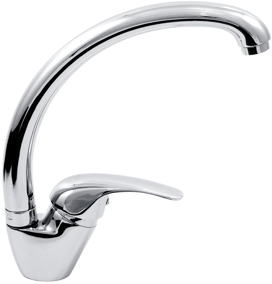 Ferro Vasto grifo de cocina de pie cromo BVA4A