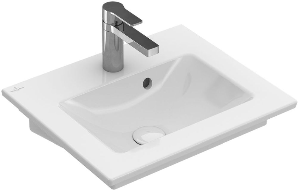 Villeroy & Boch Venticello lavabo 50x42 cm rectangular clásico-para mueble blanco 41245001