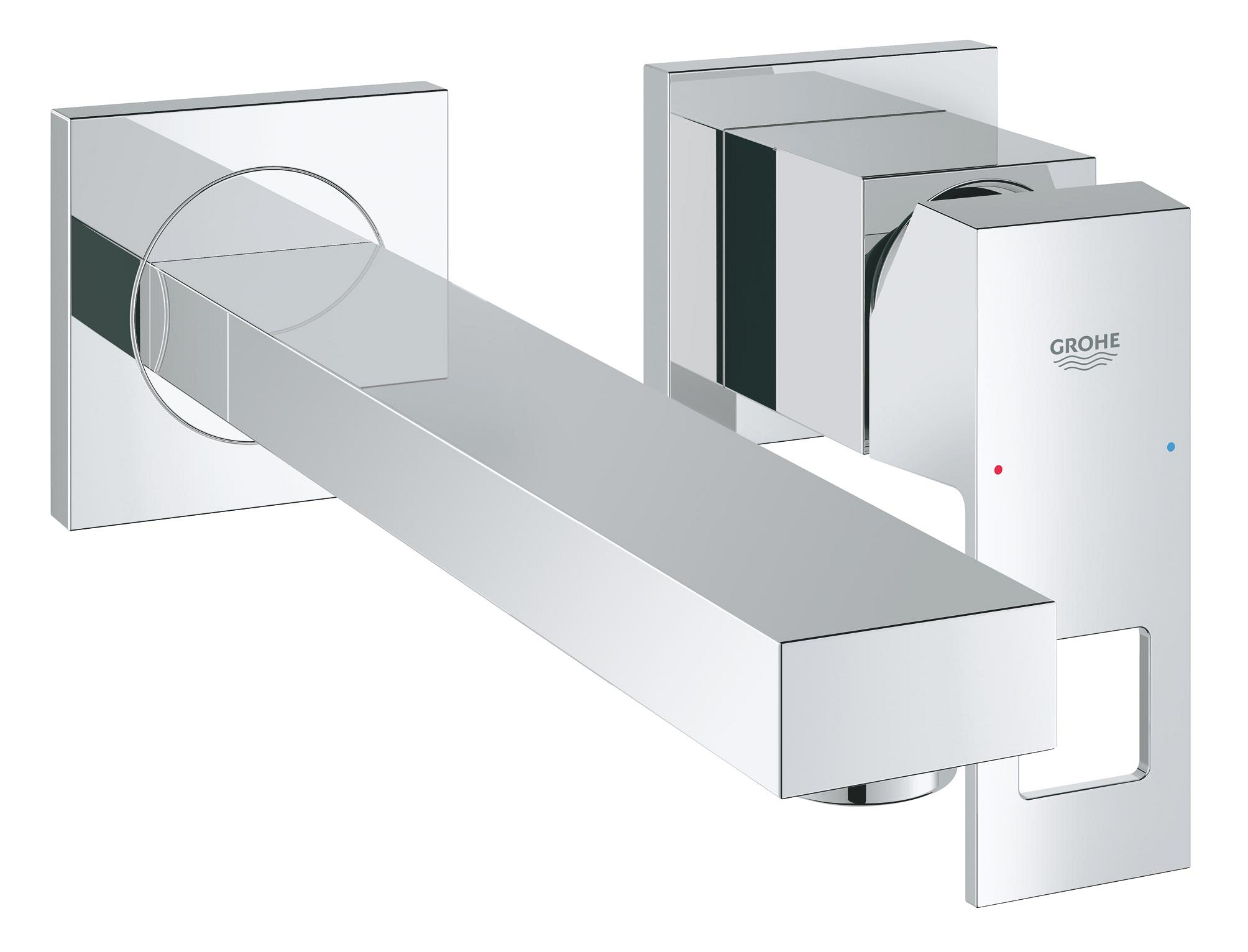 Grohe Eurocube grifo para lavabo empotrado StarLight Chrome 23447000