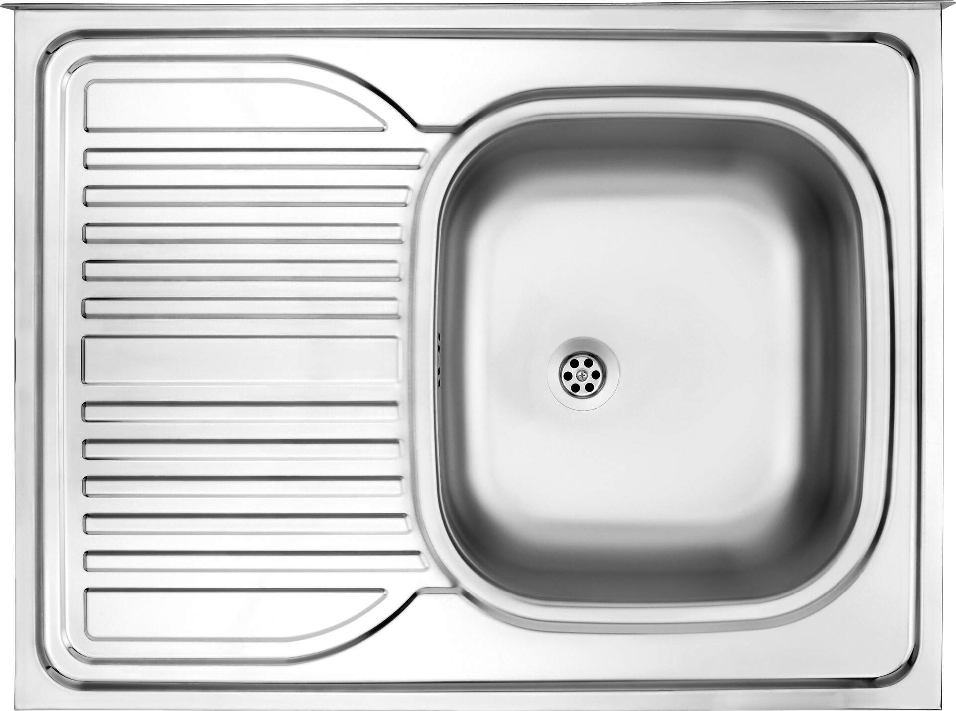 Deante Tango fregadero de acero 80x60 cm acero ZM6_011L