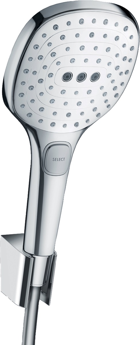 Hansgrohe Select conjunto de ducha a pared cromo-blanco 26720400