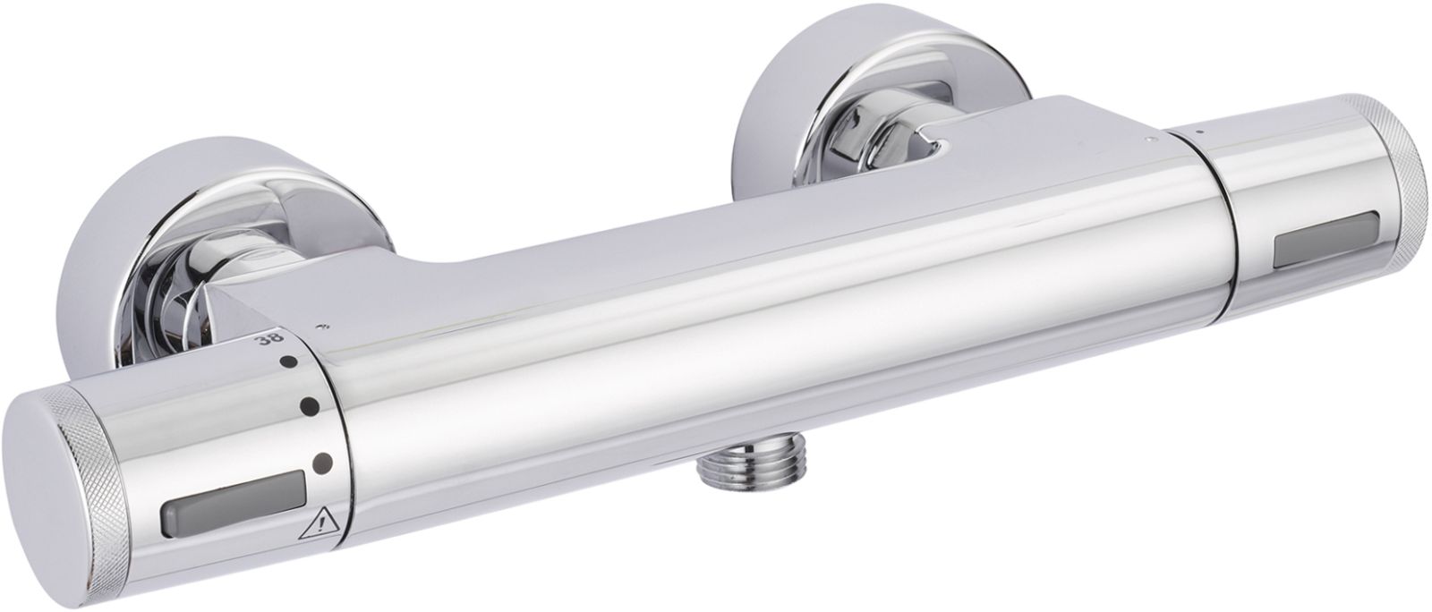 Teka Alaior XL grifo para ducha a pared con termostato cromo 222010200