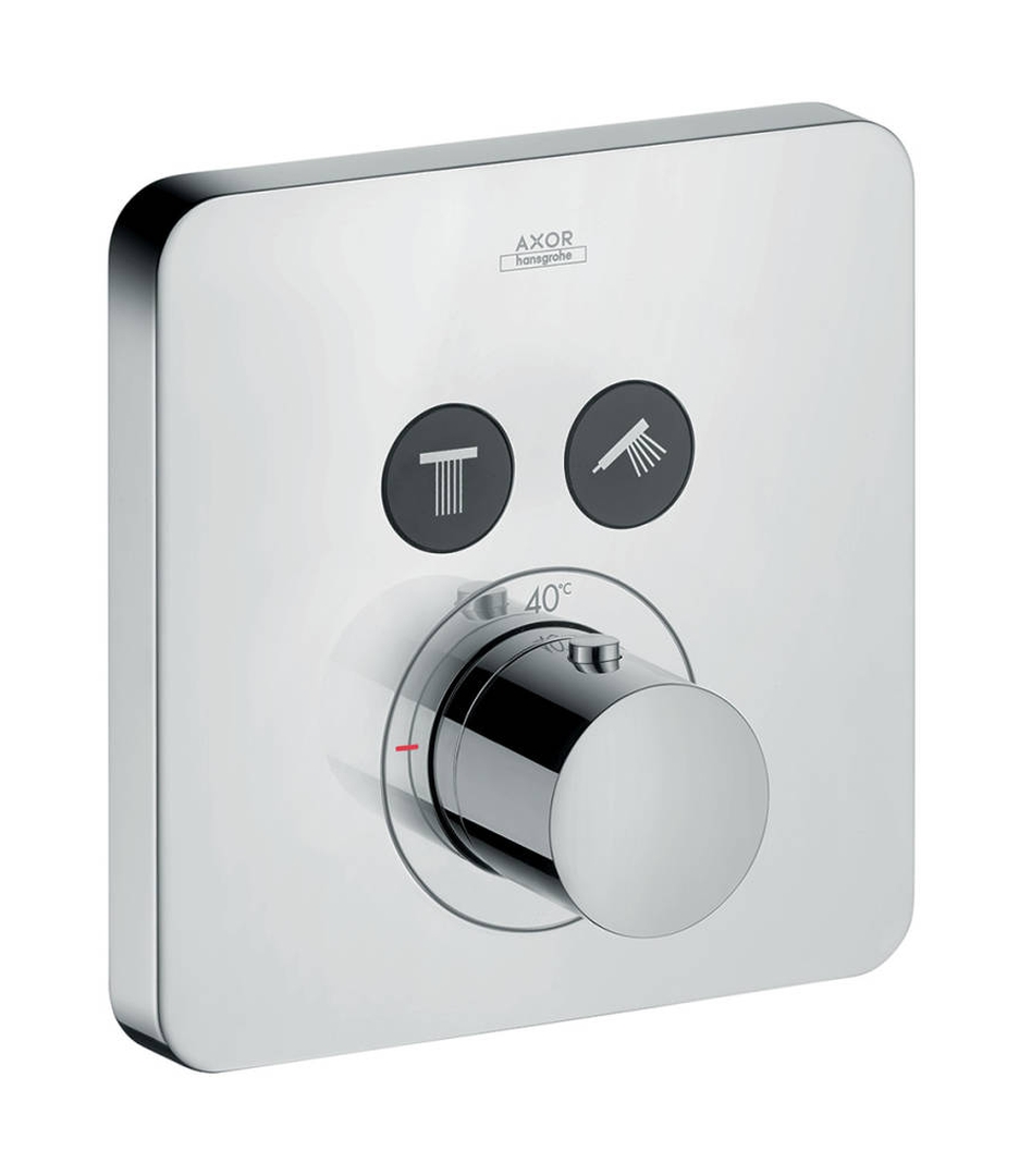 Axor ShowerSelect grifo de bañera y ducha empotrado con termostato cromo 36707000