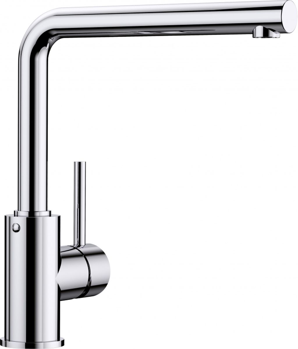Blanco Mila grifo de cocina de pie cromo 519414